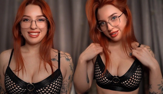 Жаждущая спермы грудастая шлюха мечтает о огромном камшоте на своем лице